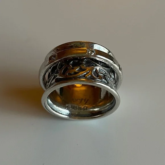 Passage to Israel Spinner Ring Sterling Silver size 5 NWT - Picture 2 of 6